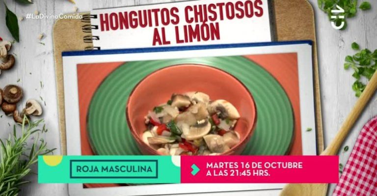 Honguitos chistosos al limón de Alison Mandel