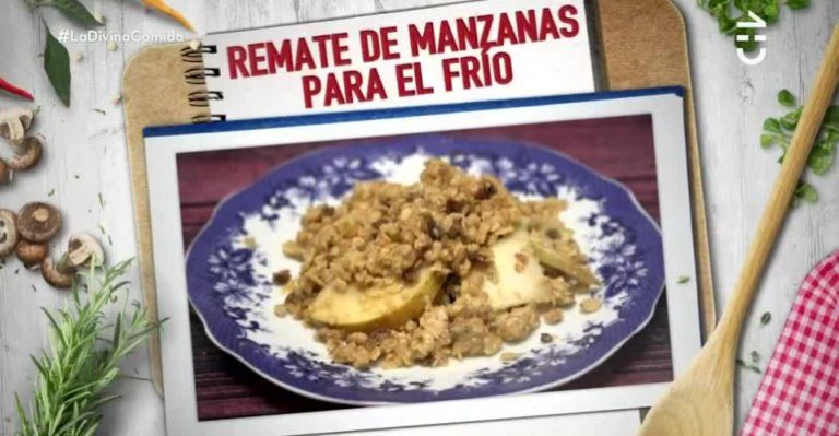 Remate de manzanas para el frío de Alison Mandel