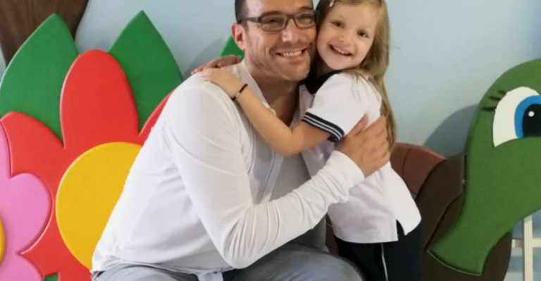 La prueba de que efectivamente Julián se disfrazó de Peppa Pig