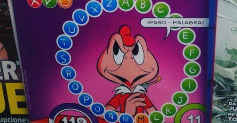 Condorito se lució jugando al rosco de Pasapalabra en su nueva portada