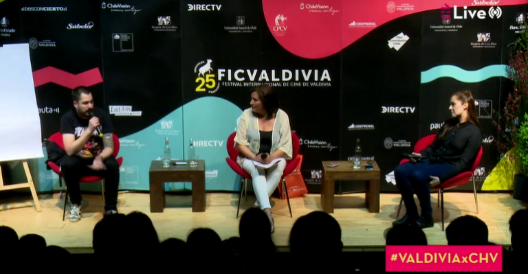 Charla Humor y Política en el Chile Actual en el FIC