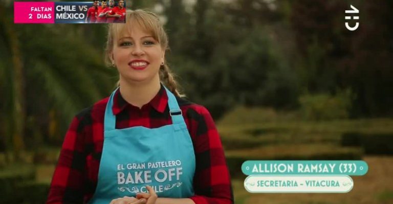 Allison fue la pastelera estrella de la semana en Bake Off Chile