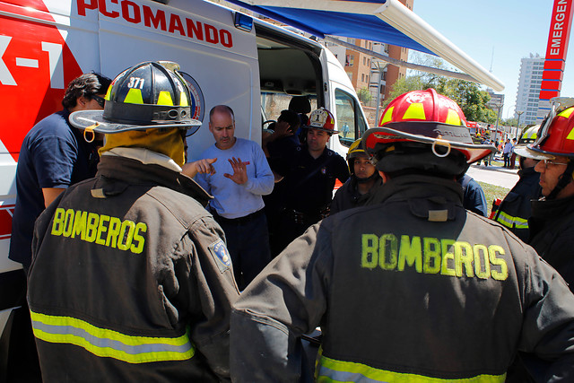 Hombre se tiró desde el tercer piso de un edificio arrancando de un incendio