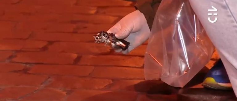 Lo atropellaron en su huida: Carabinero resultó policontuso tras frustrar asalto en plena Alameda