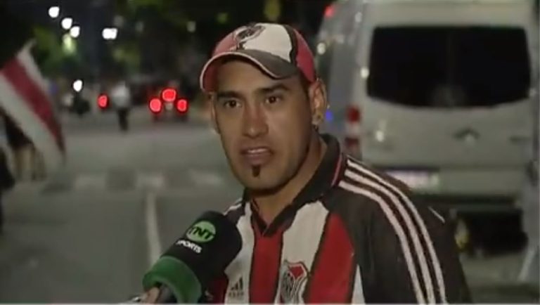 “Perdón por lo que pasó”: Las disculpas de un hincha de River tras la suspensión de la Copa Libertadores