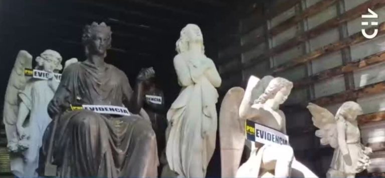 Encontraron nuevas esculturas robadas en fundo del empresario Raúl Schüler: Fiscalía investiga cómo las obtuvo