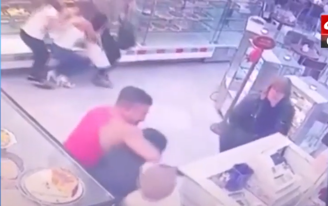 Argentina: Un fisicoculturista le dio una paliza a un delincuente chileno que intentó asaltar una panadería