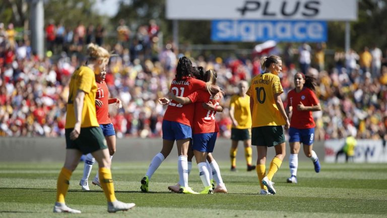 La Roja Femenina lo dio vuelta y obtuvo un espectacular triunfo sobre la poderosa Australia