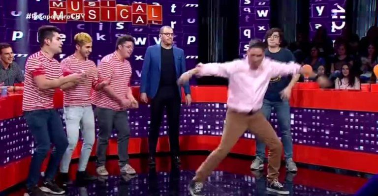 Pato Sotomayor bailó al estilo de Michael Jackson en Pasapalabra