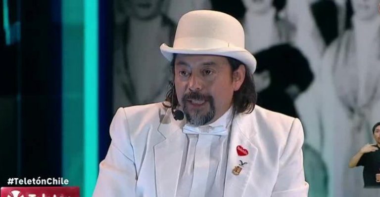 Bombo Fica hizo reír a todos en Teletón 2018