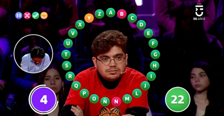 Fernando Carreño le ganó a Eduardo Peñailillo en Pasapalabra