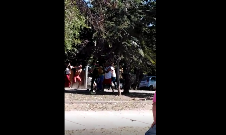 Aparece otro video de la violenta detención efectuada por carabineros a joven en Buin