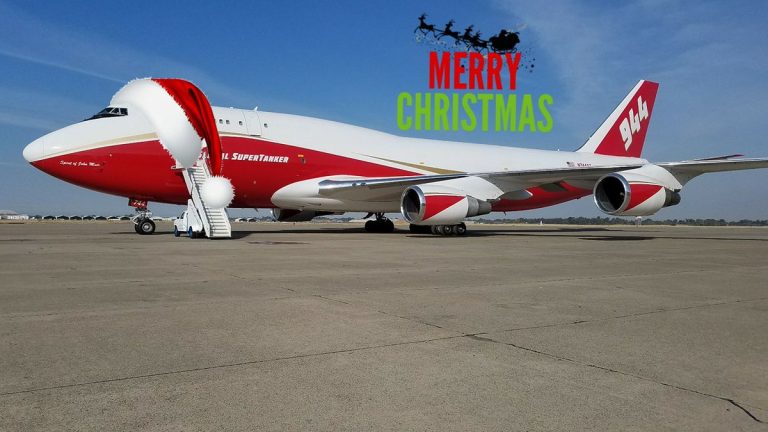“SuperTanker” envió saludo de Navidad y deseó próspero Año Nuevo a través de redes sociales