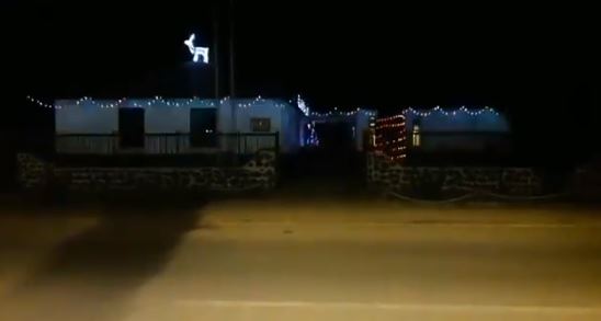 No clasificaron como “La casa más prendida”: Retén de Carabineros en Ovalle espera la Navidad con austera iluminación