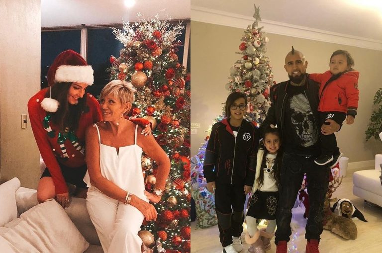 Así pasaron la Navidad los rostros del espectáculo nacional