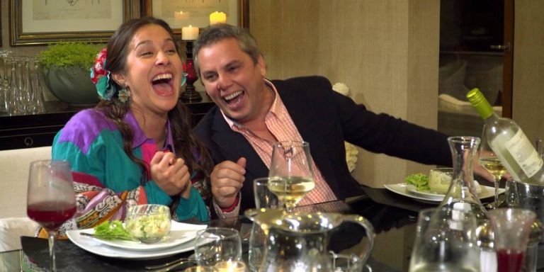 La particular “terapia de la risa” que tuvo Denise Rosenthal junto a sus padres en Navidad