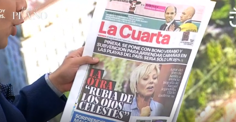 Portada de diario La Cuarta sorprendió en el Día de Los Inocentes