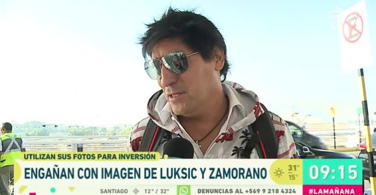 Estafadores usan imagen de Zamorano y Luksic para engañar