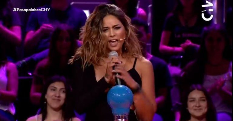 Camila Recabarren cantó un clásico reggaeton en Pasapalabra
