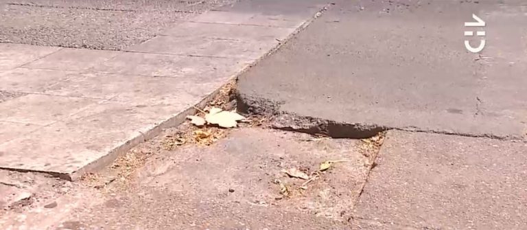 Veredas de país se encuentran en la UCI debido a su crítico estado de mantención