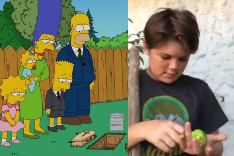 ¿Lo predijeron? La parodia viralizada de Los Simpsons por el trágico final de Chimuelo