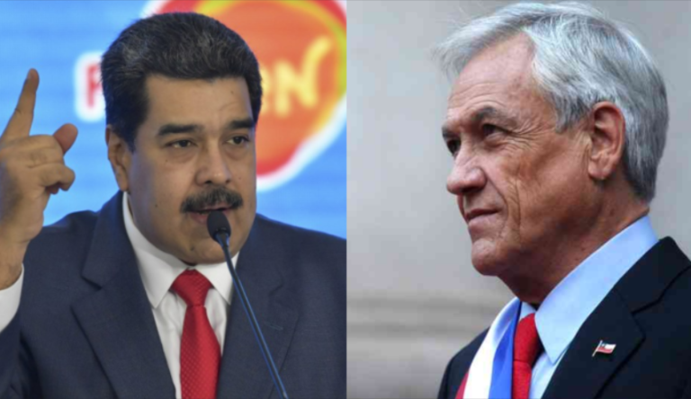 Critican a Nicolás Maduro por tildar a presidente Sebastián Piñera como 
