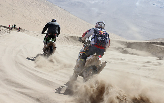 Quintanilla quedó segundo en la octava etapa y llega con opciones a la final