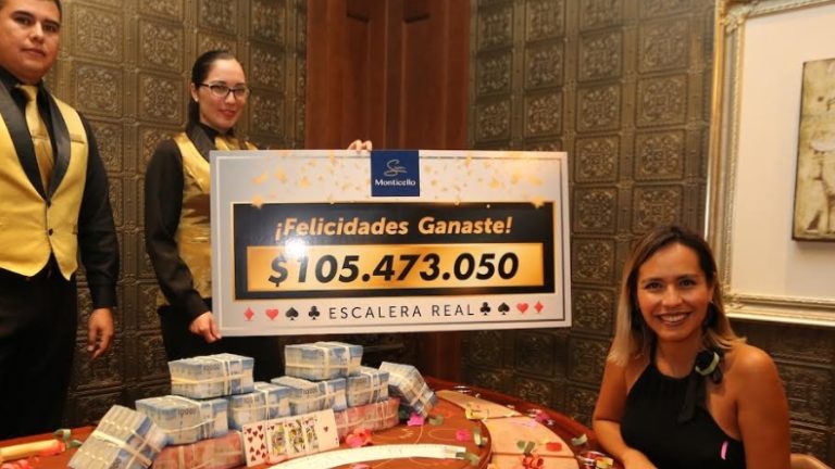 Suertudo jugador asiático apostó lo mínimo y ganó más de $105 millones en el Monticello