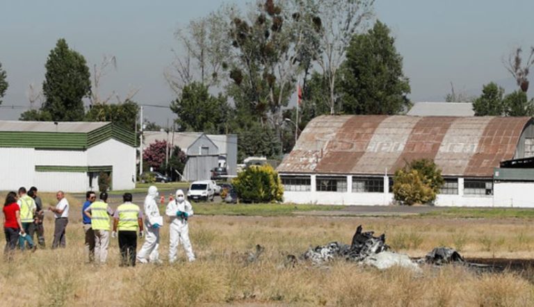 Parte médico tras accidente de avioneta en La Reina: Hombre quedó con el 80% del cuerpo quemado