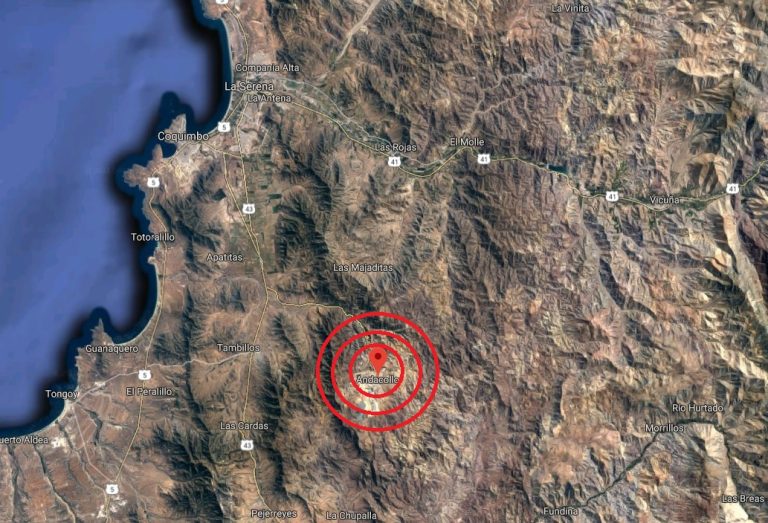 Dos sismos de mediana intensidad se hicieron sentir en Coquimbo y en el Maule