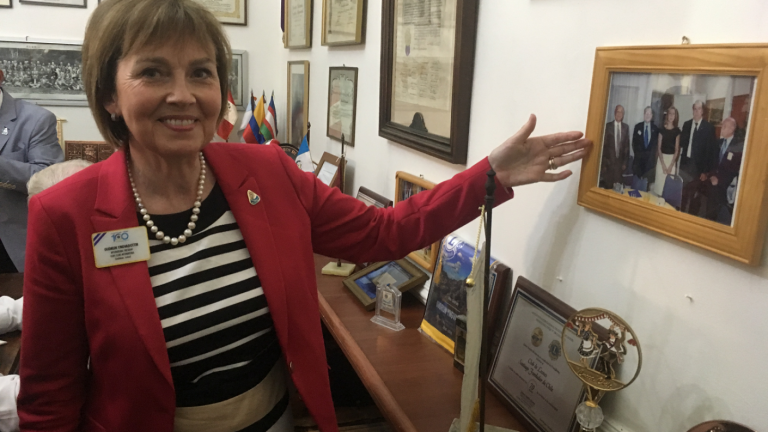 Reciente visita de líder del Club de Leones busca reactivar a una de las agrupaciones más tradicionales de Chile