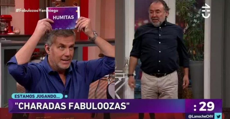 Felipe Vidal y Don Carter adivinaron todas las palabras en las Charadas Fabuloozas