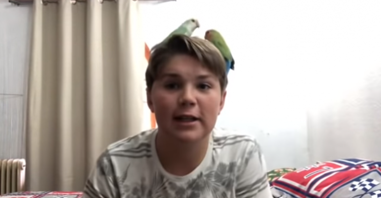 Joven protagonista de viral 