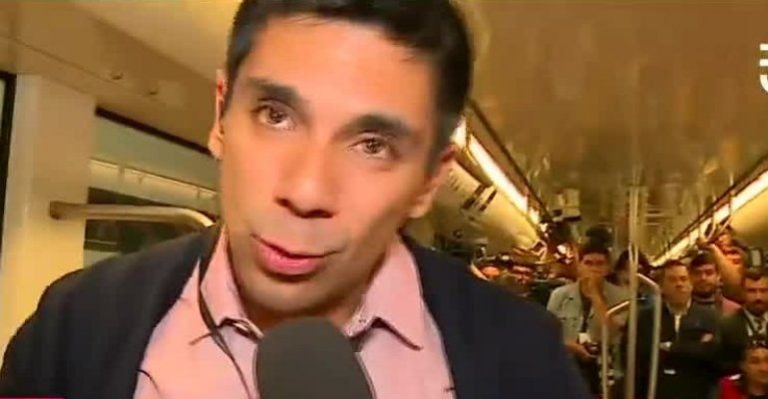 Hoy se inauguró la línea tres del metro de Santiago