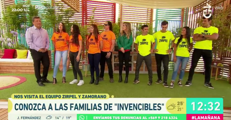 La familia ganadora y eliminada de “Invencibles” visitaron La Mañana
