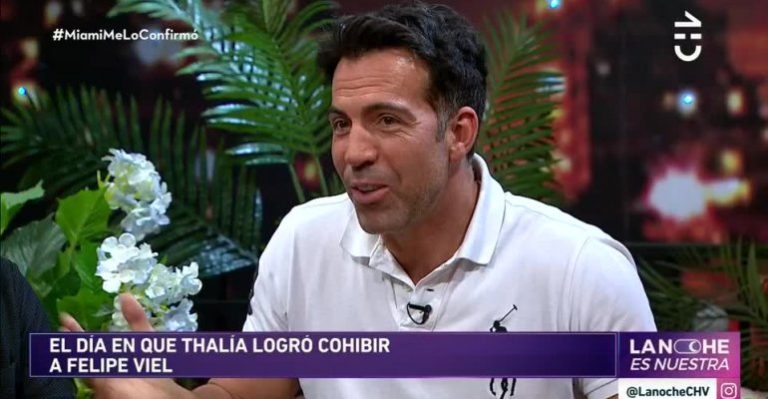 Revisa el día en que Thalía logró cohibir a Felipe Viel en La Noche es Nuestra