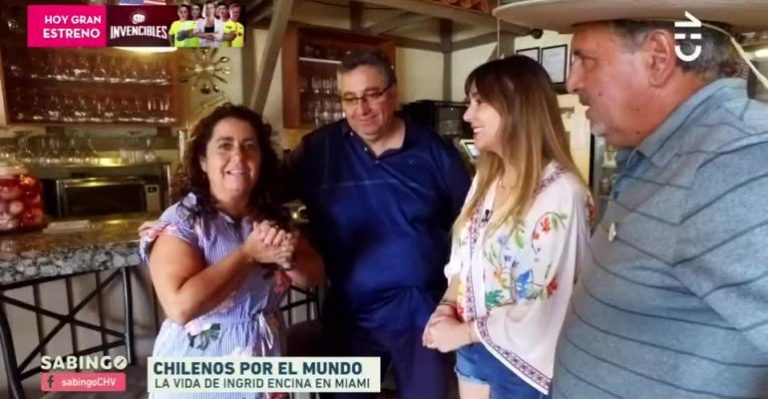 Dani Urrizola fue a conocer a una chilena que vive en Miami