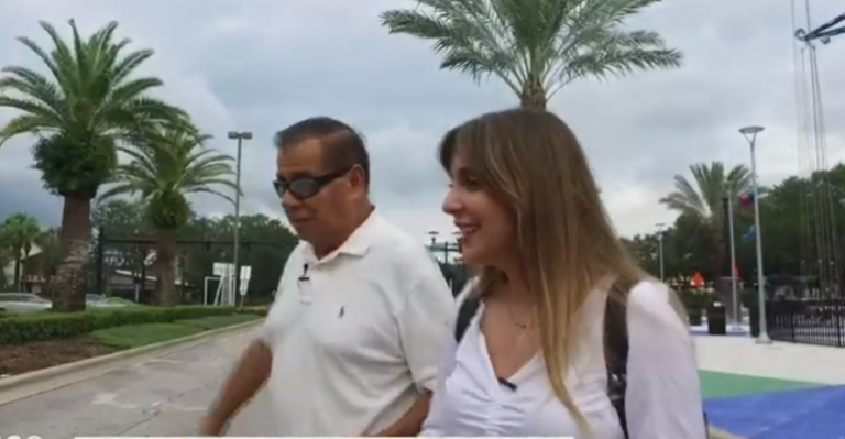 Daniela Urrizola conoció los mejores parques de diversiones de Miami