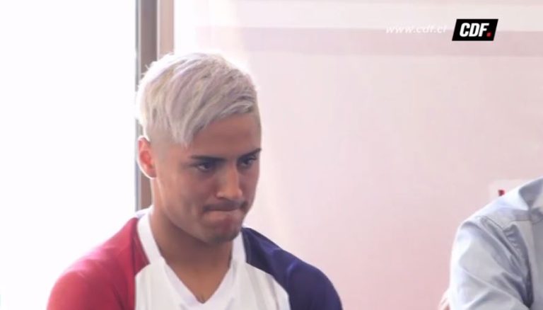 La particular presentación de Juan Carlos Gaete en Santa Cruz: DT tuvo que hablar por él