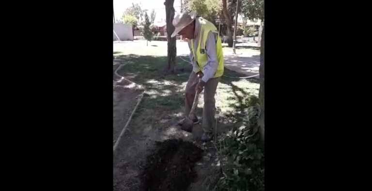 El caso de Manuel Parra, el abuelito de 100 años que sigue trabajando pese a su edad
