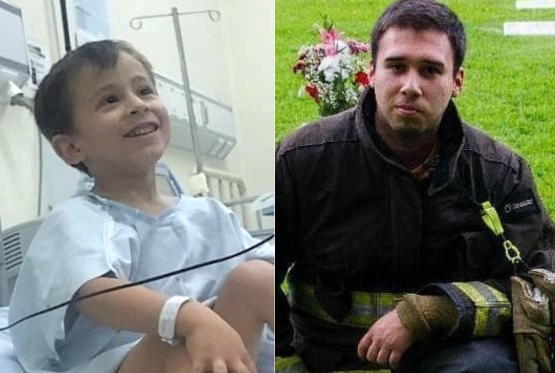 Niño recibió riñón de bombero fallecido en incendios forestales