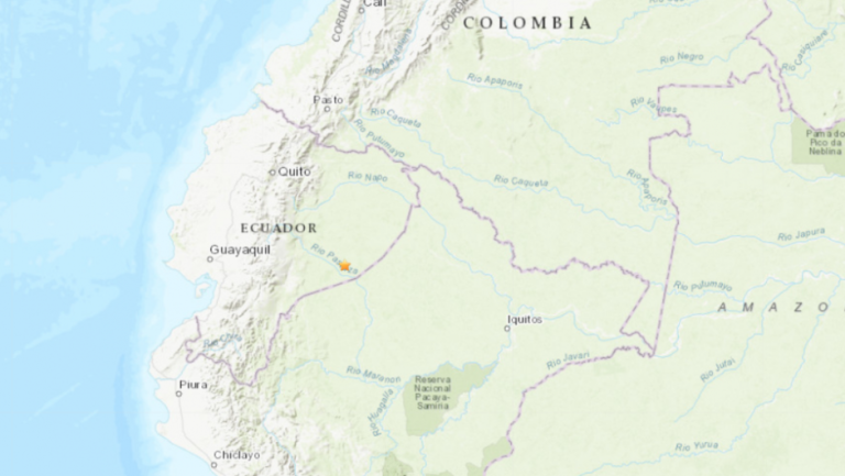 Terremoto de 7,5° en la escala de Richter azotó a Ecuador
