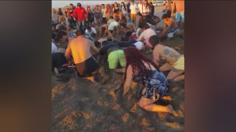 Desgarrador: Padre que jugaba con su hijo creando un túnel de arena en El Tabo murió asfixiado