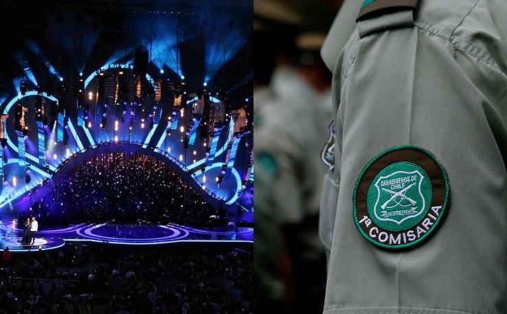 Mega fail en Viña: Imprimieron las credenciales de Carabineros con el lema 