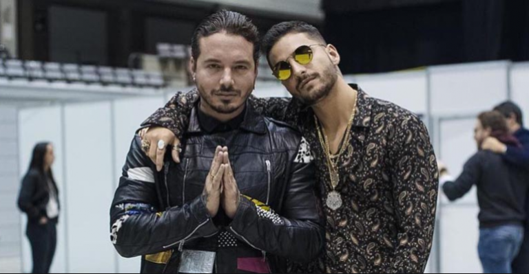 J Balvin se rio en Instagram del nuevo corte de cabello de Maluma