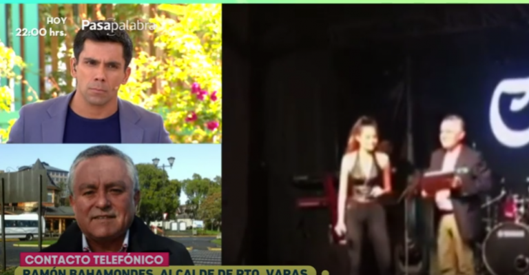 Alcalde de Puerto Varas se refirió a polémico beso a Camila Gallardo