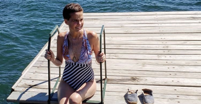 Javiera Suárez publico fotos de sus vacaciones con positivos mensajes