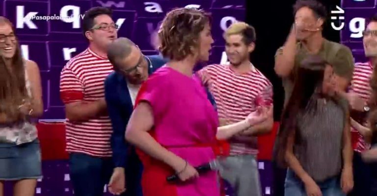 Así fue la clase de baile de Javiera Contador en Pasapalabra