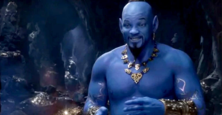 Will Smith se convirtió en Genio en el segundo trailer de “Aladdin