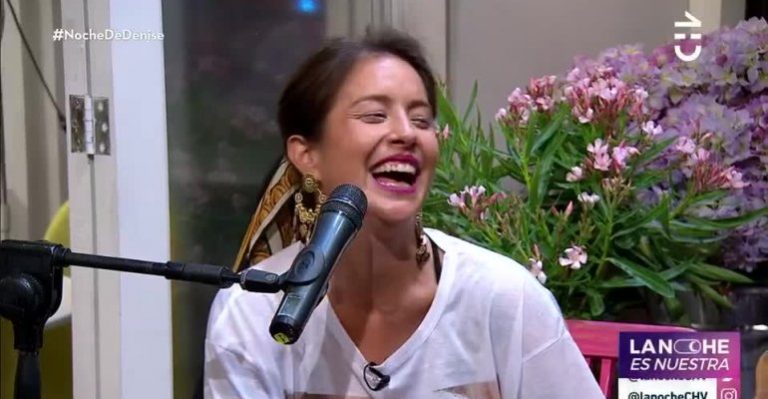 Denise Rosenthal habló sobre su curiosa terapia de risa en la Noche Es Nuestra